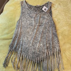 Vintage western inspired tank top